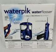 NEW BLUE Waterpik Water Flosser Ultra WP-113W & Cordless Plus WP-463W Combo NIB