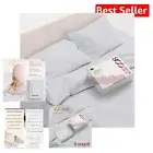 Elegant Silver 6 PC Egyptian Cotton Bed Sheets California King - Sateen Weave