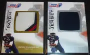 (2) 2012 UPPER DECK TEAM USA DEVIN FUNCHESS MICHIGAN JERSEY PATCH LOT