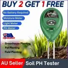 3 in 1 Soil PH Tester Meter Water Moisture Tester Kit For Garden Plant Testing