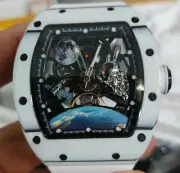 CHANCE, Astronaut, series de caja de fibra de carbono, tourbillon, lujo.