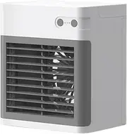 Portable Air Conditioners Fan | Quiet Tabletop Misting Cooler Fan - 3 Speeds Air Portable Cooling Fan for Bedroom, Home, Camping