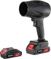 Small Cordless Leaf Blower,130000RPM Handheld Electric Dust Blower, Mini Jet Dry Blower Fan with 2 Battery,for Computer Keyboard,Outdoors,Car,Home