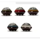 Black Glaze Incense Burner Ceramic Disc Incense Burner Incense Seat Indoor