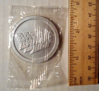 Collectible BACK TO THE FUTURE POG Slammer 1994 McdonaldS Universal Studios NEW