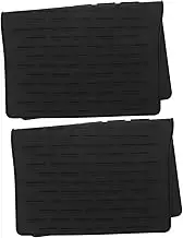 GAROZATION 2Pcs Silicone Trivet Mats for Hot Dishes Multi Purpose Countertop Dish Drying Pads Heat Resistant Kitchen Coasters Silicone Mat for Table Protection