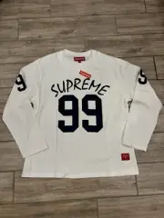 Supreme 99 Football Jersey White Size Large Brand New