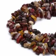 Mookaite Jasper Irregular Nugget Chips Beads 7-8mm 34" Strand
