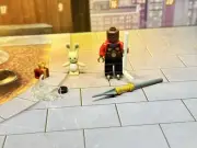LEGO Marvel Super Heroes Black Panther Minifigure - Okoye & Ice Hockey ONLY NEW