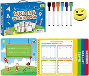 AB-C Trace Workbook - Letter AB-C Tracing Pract Practice Workbook | Handwriting Activity Book for Preschool Children | Handmade Workbook In Pres Age
