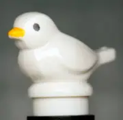 NEW LEGO - Animal - Air - Bird Small w/ Black Eyes White x1 - 21324 41161 41167