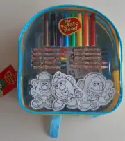 Playskool Hasbro Mr. Potato Head Art Activity Backpack Full Of Art Supplies NEW