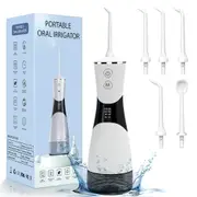 Oral Irrigator Portable Water Flosser for Teeth Whitening Dental Water Jet Pick Mouth Washing Machine Pulse Cleaner Waterproof