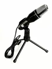 Blackweb USB Microphone with Desktop Tripod Stand (BWA19HO0013C) - NEW™