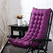 Rocking Chair Cushion Bench Cushion Indoor Outdoor Rocker Cushions Swing Cushion Replacement Outdoor Porch Swing Cushions Water Resistant Seat Pads for Chair Sofa Couch Patio Porch (Color : Dark purp