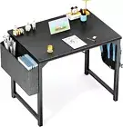 OLIXIS Small Computer Desk 32 Inch Home Office Work Study Writing Student Kids B