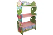 Fantasy Fields Magic Garden Kids 3-Tier Bookshelf & Drawer, Multi