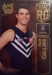 2016 AFL Select CERTIFIED - ROOKIE Card (RC55) - Sam COLLINS #218 Dockers