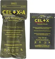 Emergency Wound Bundle: Celox Blood Clotting Granule Applicator and Plunger Set with Extra Blood Clotting Solution