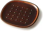 miyama bread dish CRUST dot light brown Mino Mizunami grilled