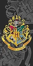 Jerry Fabrics Harry Potter Hogwarts Coat of Arms Bath Towel 70 x 140 cm