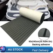 EVA Foam Boat Flooring Marine Teak Decking For Yacht Carpet Nonskid DarkGrey AUS