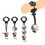 Weight-bearing Cock Ring Drop Ball Penis Heavy Stretcher Penis Erection Enlarger