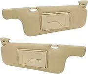 Exclusive Car Sun Visor, Compatible with Corolla 2001-2007 | Makeup Mirror Sun Shield | Front Windscreen Sunshade | UV Protection