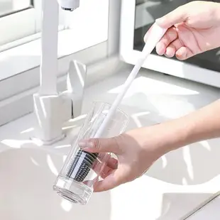 硅膠加長旋轉水壺清潔奶瓶杯刷