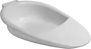 Pepe - Bed Pans for Elderly Females, Easy to Clean Bedpans for Men, Comfortable Bed Pans for Elderly Men, Bedpans for Women with Handle, Female Bed Pan for Urine, Portable Bed Pan for Adults White