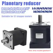 8mm Input Planetary Gearbox Gear Head Speed Reducer for 57 Stepper Motor New