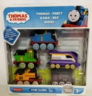 Thomas & Friends Metal Engines 5 Train Box Set Push Along Percy Kana Nia Diesel
