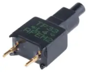 Apem PUSH BUTTON SWITCH 400mA Momentary SPST PCB, Vertical Terminals