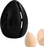 Case | Ventilated Beauty Sponge Organizer | Cosmetic Sponge Case, Beauty Egg Holder, Silicone Holder for Daily and