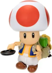 Sanei Boeki Super Mario Bros Movie Action Figure Toad 2.4×3.1×4.1in TSM-04