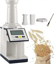 Portable Coffee Bean Moisture Tester, Grain Moisture Tester, 1~40% Measurement Range, Can Measure 14 Kinds of Grains,Error: <0.5%,Intelligent Digital Display for Wheat/Corn/Soybean/Barley