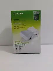 TP-Link TL-PA4026 KIT AV500 2-Port Powerline Starter Kit - New With Box