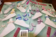 Annie's Attic Pattern Book 871017 Crochet Sock Trims