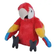 Cuddlekins Scarlet Macaw Plush Toy