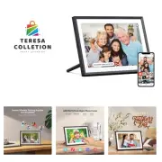Frameo Digital Picture Frame 10.1 Inch Smart WiFi Digital Photo Frame 32GB wi...