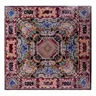 42" Marble Top Coffee Dining Table Top Semi Precious Stones Inlay Art Decor