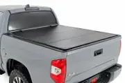 Rough Country Hard Tri-Fold Flip Up Bed Cover 5'7" Bed for Toyota Tundra 07-21