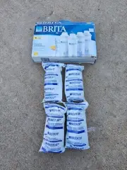 BRITA Replacement Filters For Pitcher Dispensers 4 Filters Original OEM NEW