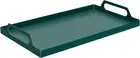 Metal Serving Tray Portable Bed Tray with Handles for Coffee Table, Living Room,