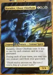 Karador, Ghost Chieftain - Full Art / Altered