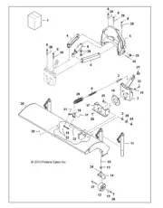 Polaris Caster Wheel, Genuine OEM Part 3120461, Qty 1