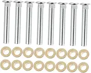 LIGHTAOTAO 8pcs Vehicle Door Hinge Bushing Kit Durable Aluminum Repair Parts for Models Quick Installation for Home and Auto Shops and Reliable