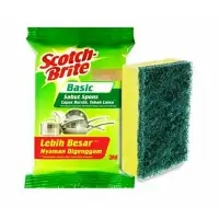 在飛比找蝦皮購物優惠-3m Scotch-Brite 洗碗海綿椰殼海綿零售單元洗碗