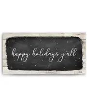 Ready2HangArt Happy Holidays Yall Canvas Wall Art by Olivia Rose