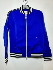 Hunter for Target Boys' Chain Trim Track Varsity Jacket Blue L 12/14 New